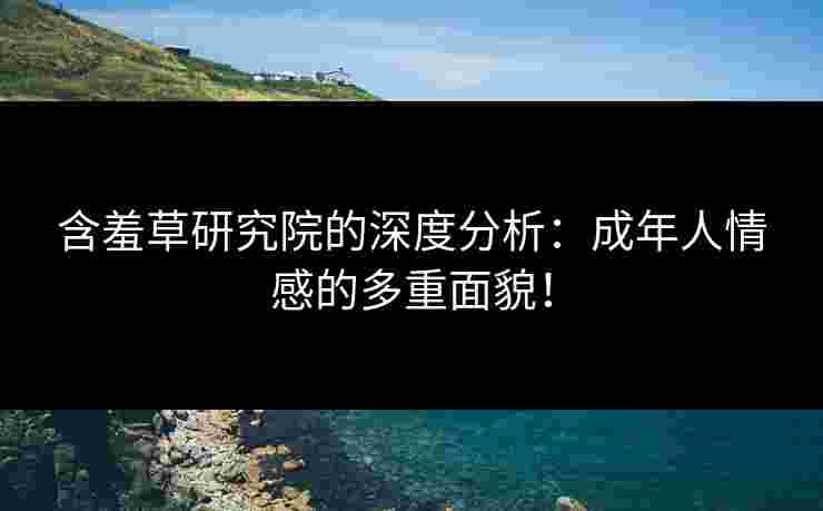 含羞草研究院的深度分析:成年人情感的多重面貌!